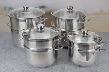 BỘ NỒI XỬNG HẤP INOX 3 ĐÁY FIVESTAR SIZE 30